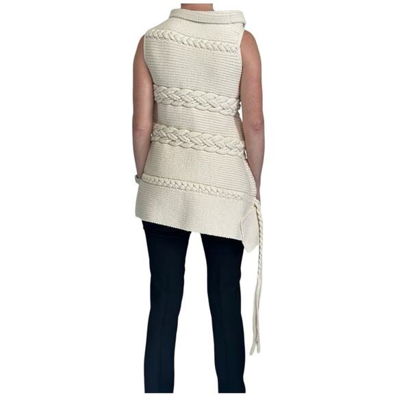 The Row Ivory Chunky Knit Tunic size XS / S Very Rare - Picture 3 of 16